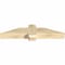 Ekena Millwork Eugene Rough Sawn Timber Gable Bracket, Douglas Fir, 48"W x 10"H x 6"D x 6"F, 5/12 Pitch GBW048X10X0606EUG00RDF - alternate 5